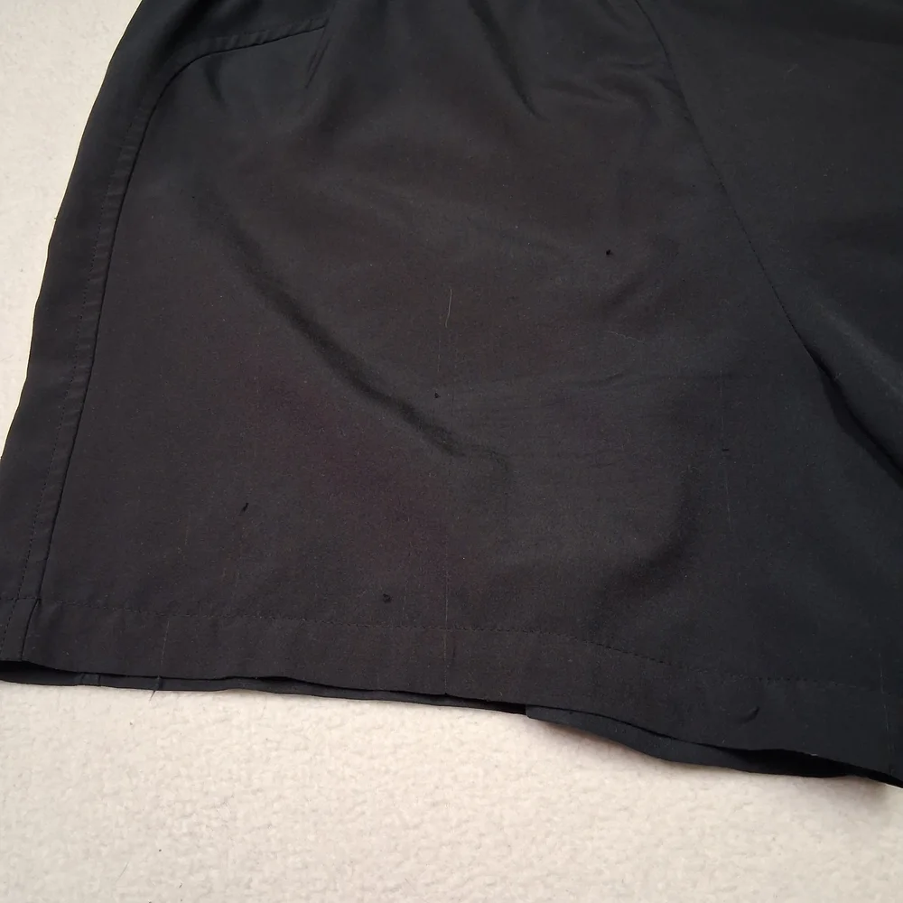 4/20$ ➡️ Nike Black Athletic Shorts with White Swoosh - Picture 9 of 11